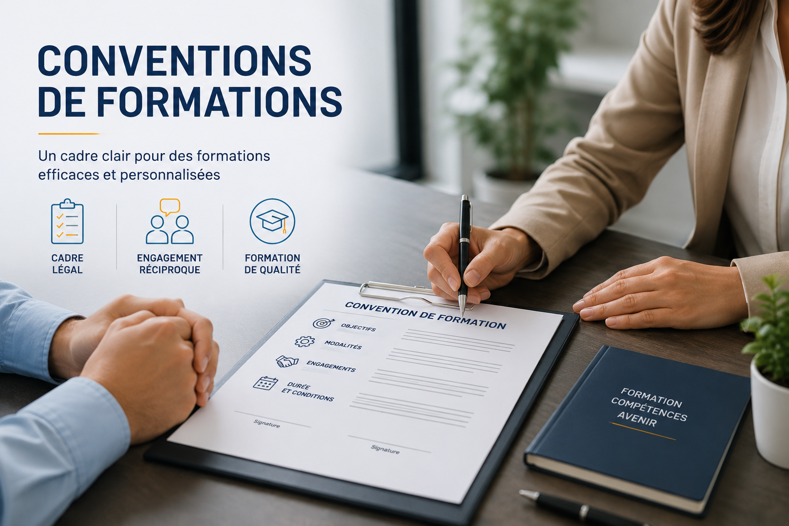 Convention de formation : document obligatoire pour valider votre inscription en formation